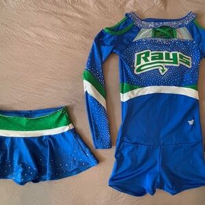 Stingrays Fort Lauderdale uniform top adult small bottom axs